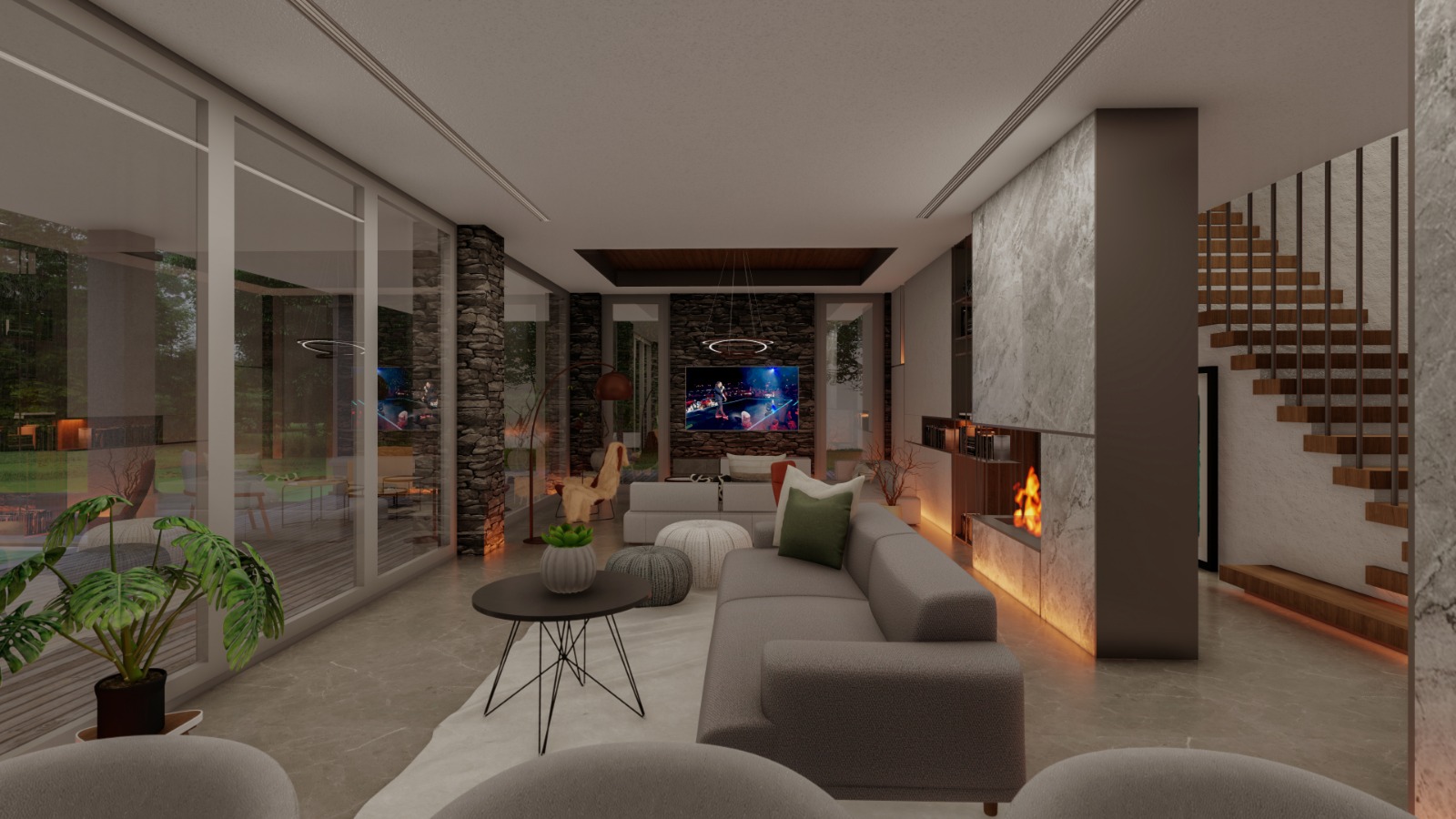FOUR SEASONS VİLLALARI İÇ MEKAN