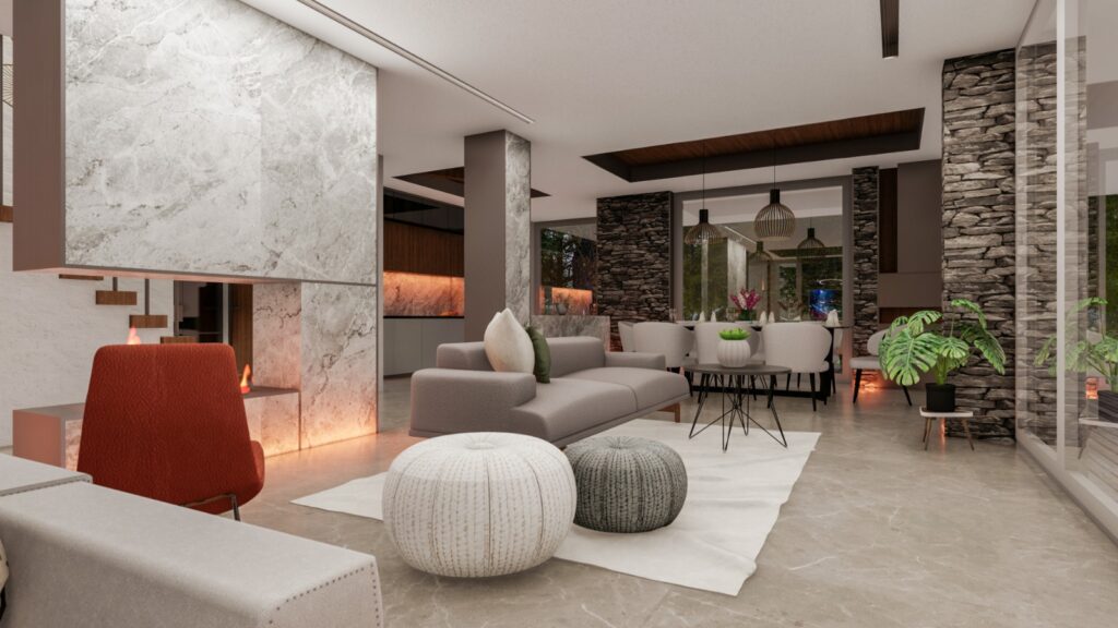 FOUR SEASONS VİLLALARI İÇ MEKAN