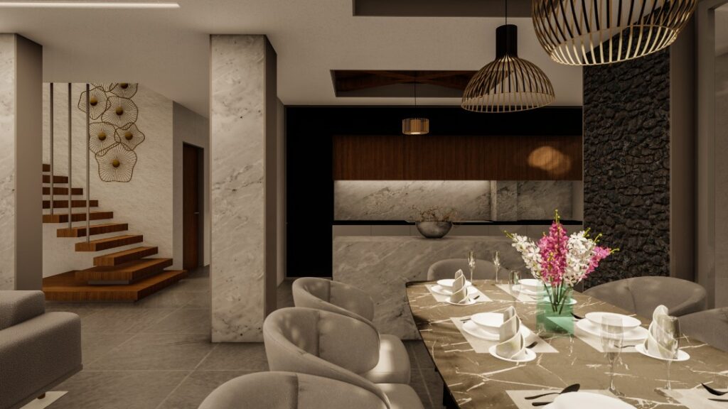 FOUR SEASONS VİLLALARI İÇ MEKAN