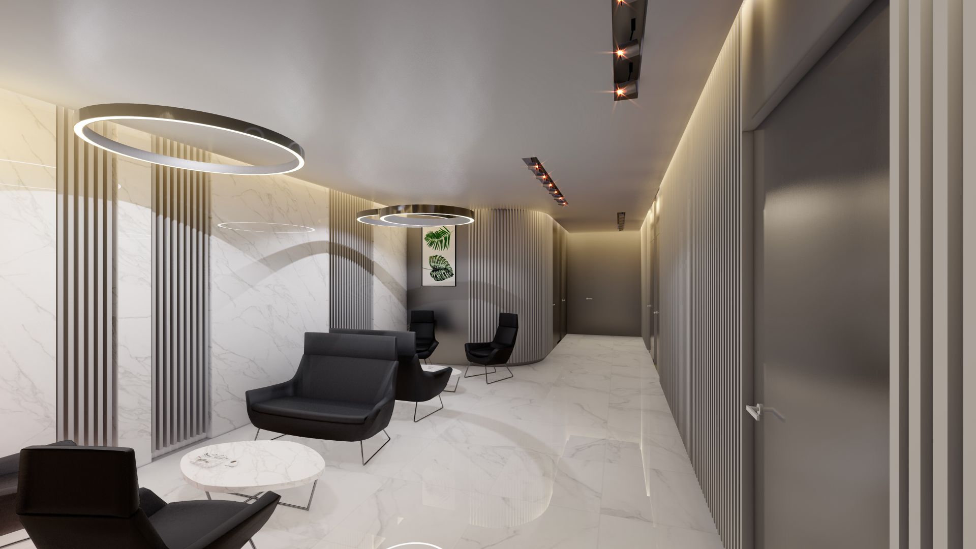 ATAKENT HASTANESİ DİŞ POLİKLİNİĞİ İÇ MEKAN TASARIMI